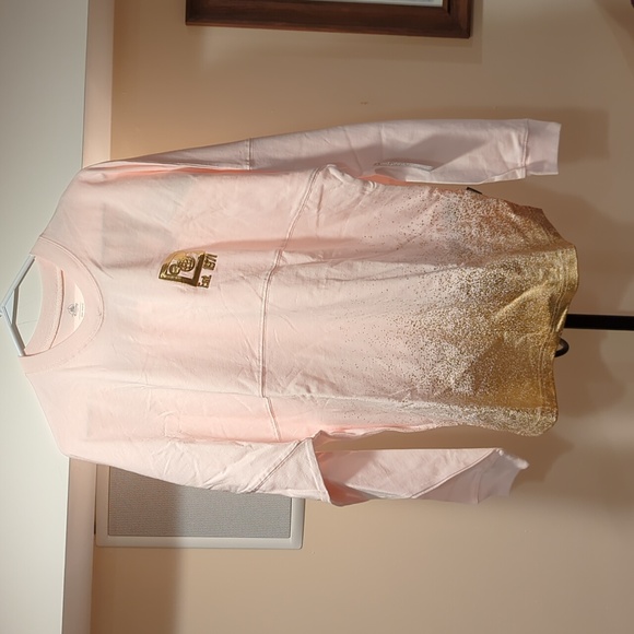 Pink Gold Sparkle Disney Jersey - Picture 1 of 7
